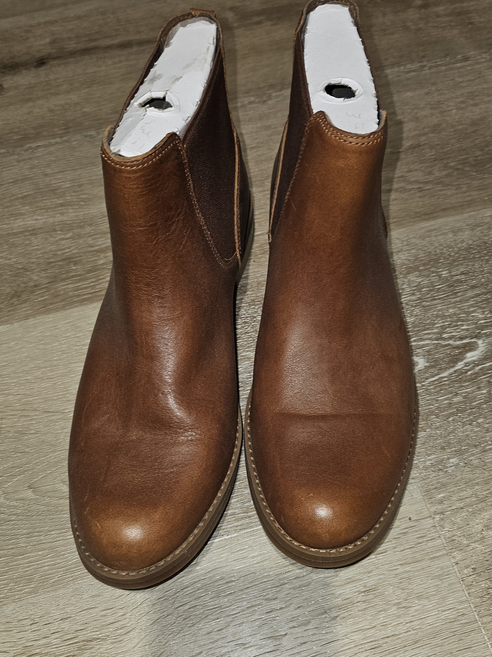 Timberland Magby Low Chelsea Boots Size 11 Brown Leather NWOB Clean Soles